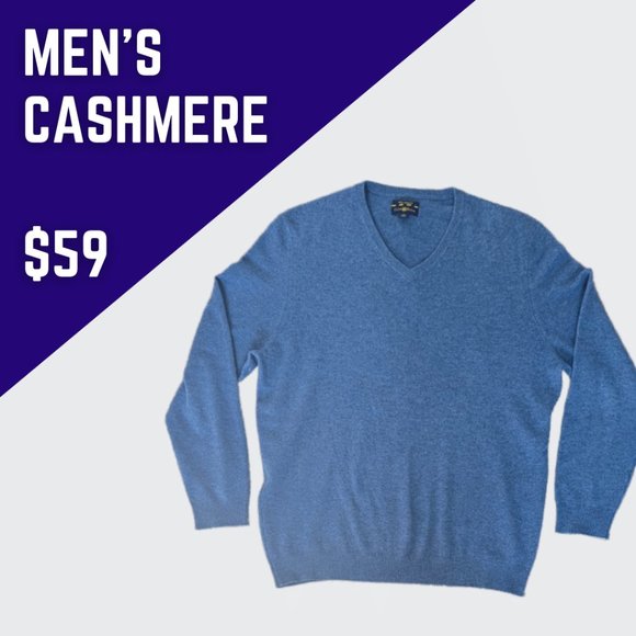 Men's Cashmere Sweater - | Charter Club - Picture 1 of 2